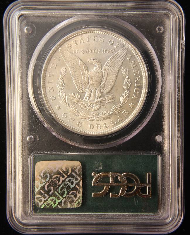 1896 MORGAN SILVER DOLLAR MS63 PCGS