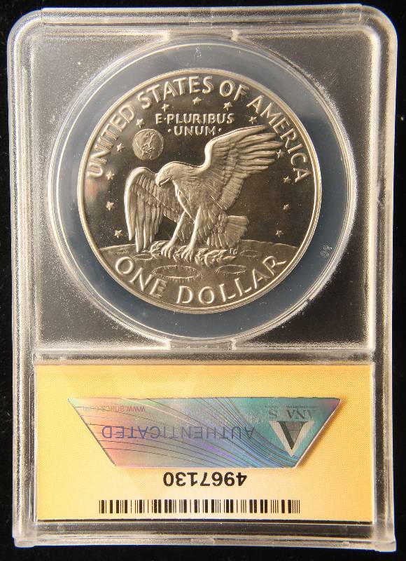 1974-S PROOF EISENHOWER DOLLAR PF68DCAM ANACS