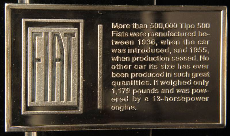 VINTAGE 1936 FIAT 1000 GRAINS (2.08 TROY OZ) STERLING SILVER BAR