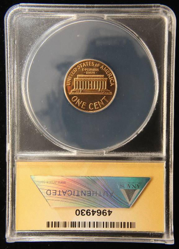 1962 PROOF LINCOLN CENT PF66 RED ANACS