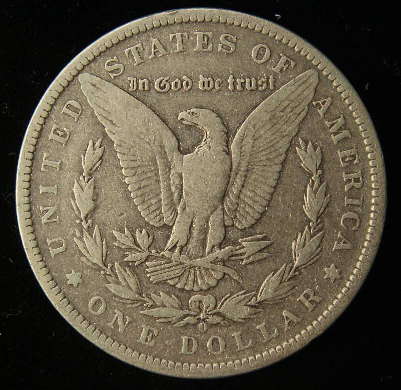 1889-O MORGAN SILVER DOLLAR