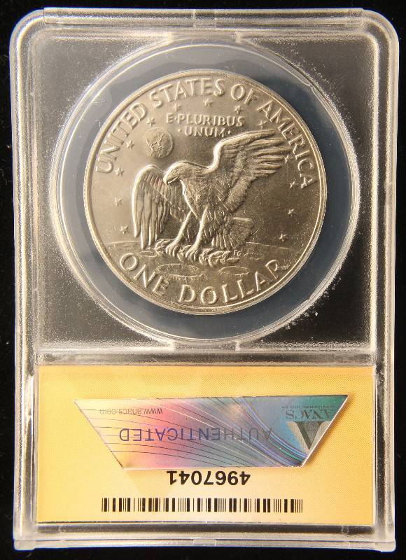 1973 US EISENHOWER DOLLAR MS65 ANACS
