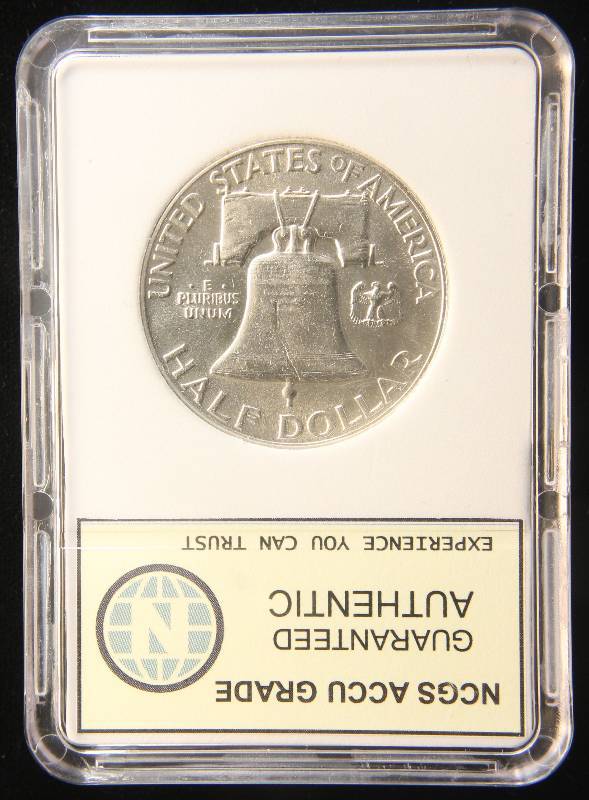 1948 FRANKLIN SILVER HALF DOLLAR MS66 NCGS