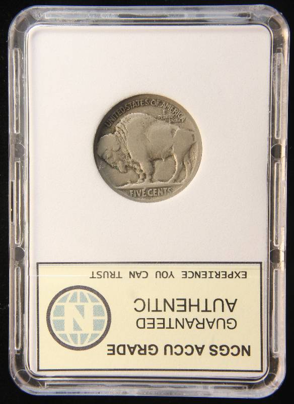1920-D US BUFFALO NICKEL F15 NCGS