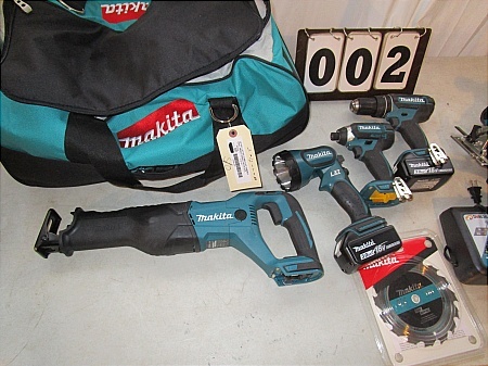 Makita 5 pc Combo Kit