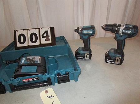 Makita 2 Piece Kit  Driver Drill & Impact Driver