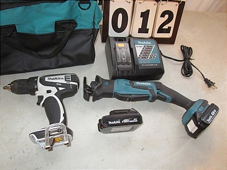 Makita Drill & Mini Reciprocal Saw Kit