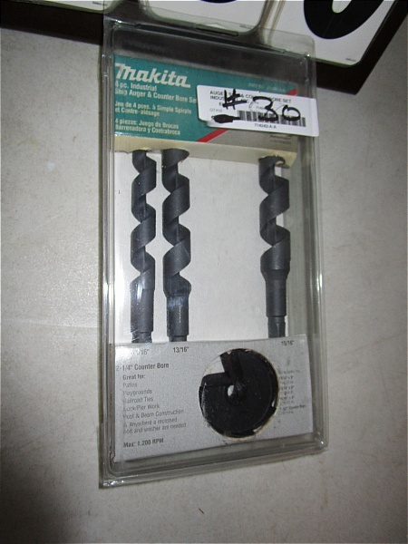 Makita 4 PC Bore Drill Set