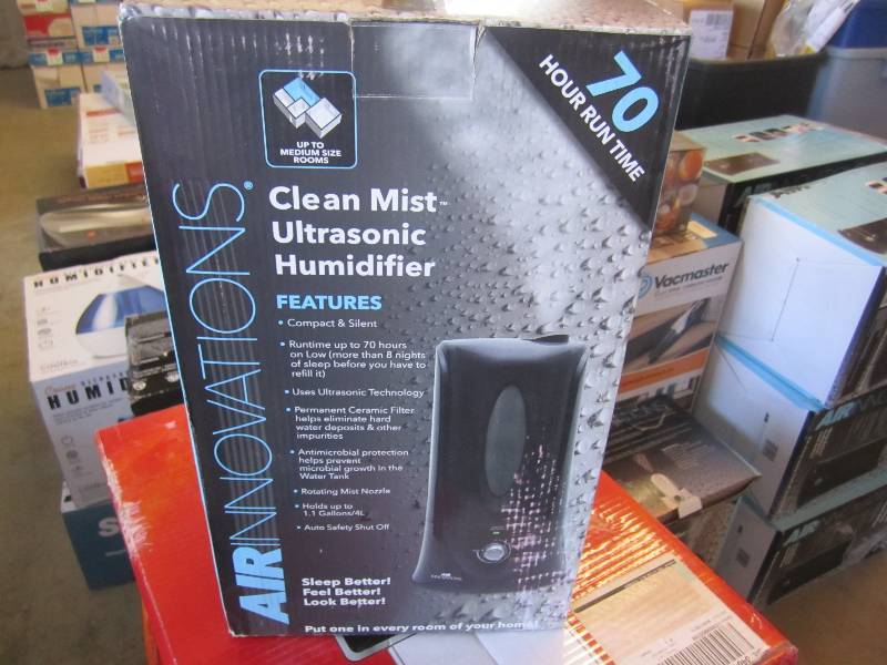 lot 19 image: Air Innovations Clean Mist Ultrason...