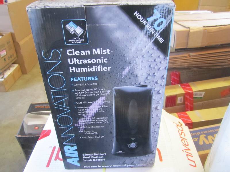 lot 25 image: Air Innovations Clean Mist Ultrason...