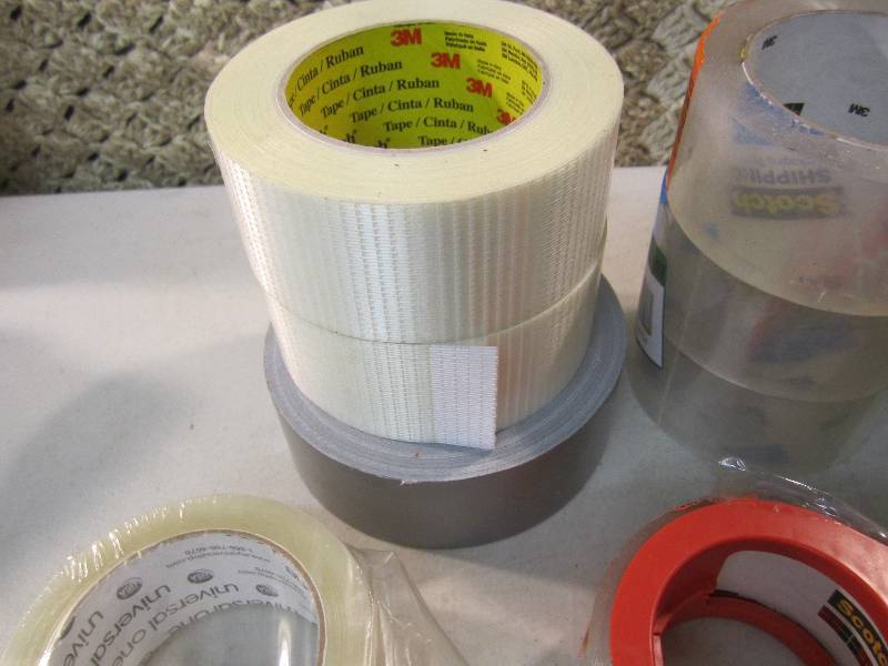 lot 92 image: Large Lot of Misc Tape  D-3...
