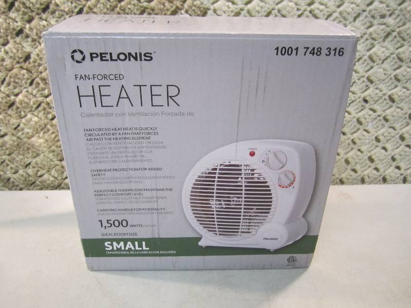 lot 95 image: Pelonis Fan-Forced Heater 1500 Watt...