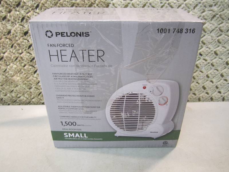 lot 96 image: Pelonis Fan-Forced Heater 1500 Watt...
