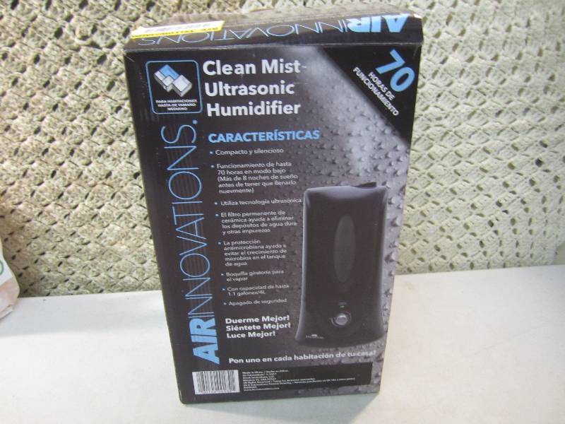 lot 99 image: Air Innovations Clean Mist Ultrason...