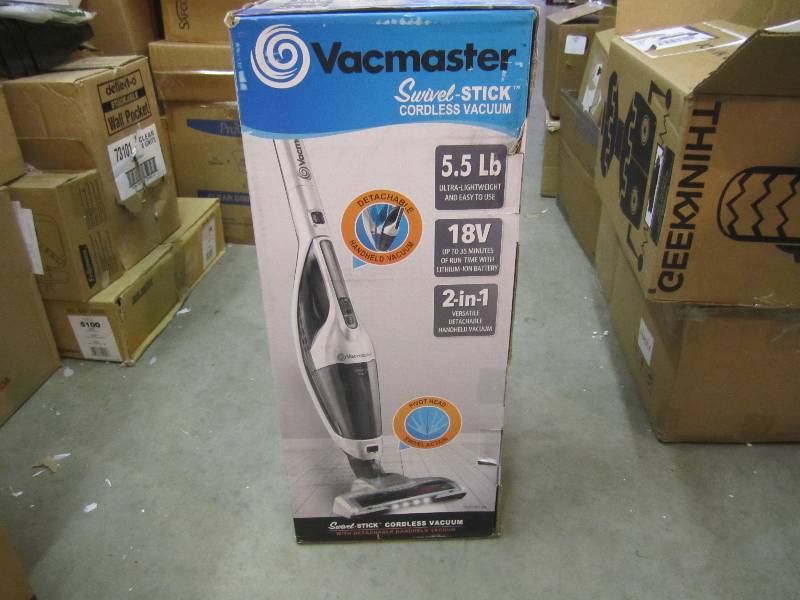 lot 101 image: Vacmaster Swivel Stick Cordless Vac...