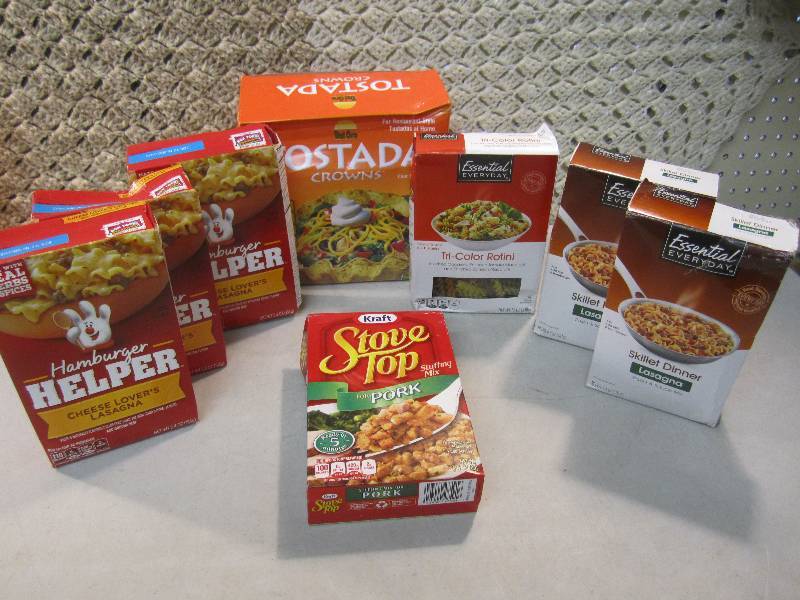 lot 112 image: Mixed Lot of Box Food Minor Box Dam...