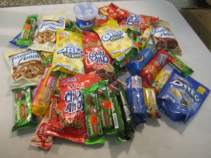 lot 120 image: Large Mixed Lot of Cookies Best by ...
