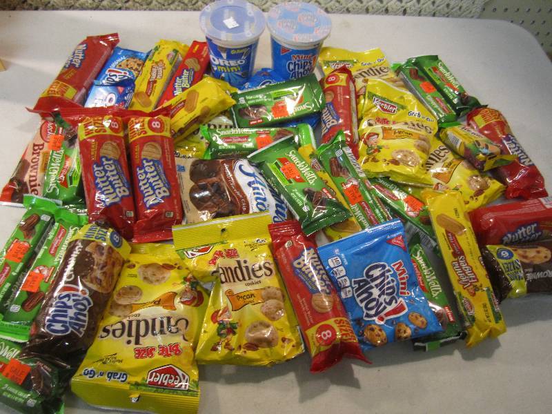 lot 123 image: Large Mixed Lot of Cookies Best by ...