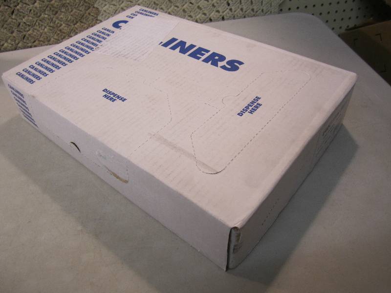 lot 137 image: Case of 1000 Can Liners 24 x 31 1...