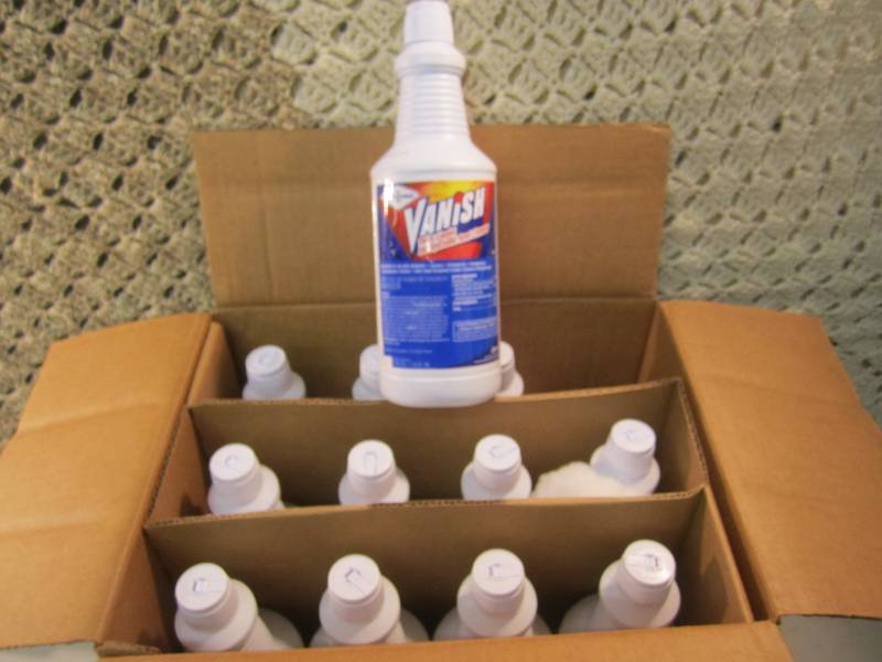 lot 156 image: Case of 12 Bottles Vanish Thick Liq...