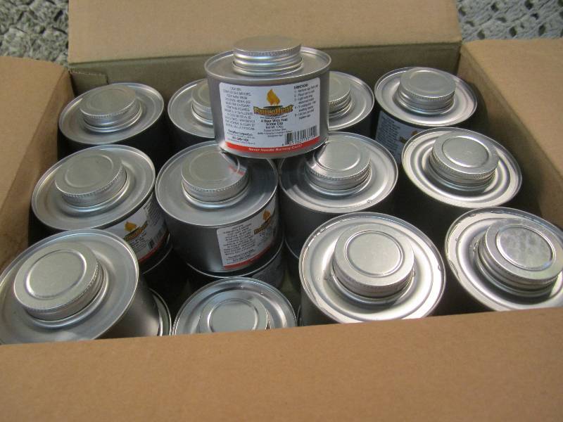 lot 168 image: Case of 24 Cans Fancy Heat Fuel Can...