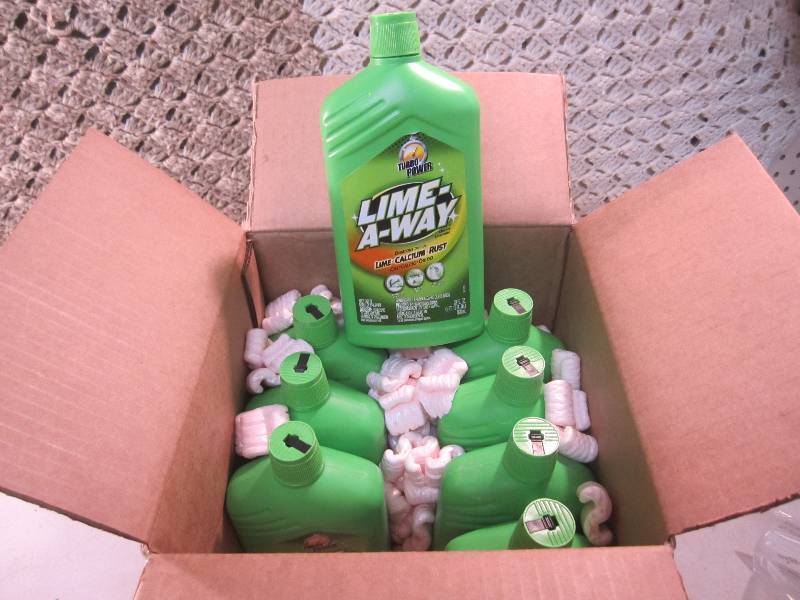lot 313 image: Lot of 8 Turbo Power Lime-A-Way Cle...