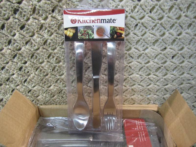 lot 323 image: Case of 6 Kitchenmate 12pc Cutlery ...