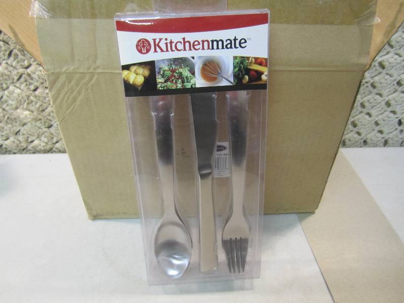 lot 325 image: Case of 6 Kitchenmate 12pc Cutlery ...