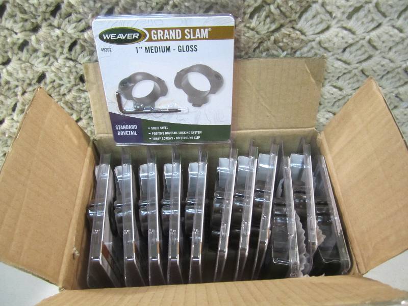 lot 335 image: Box of 12 Weaver 49202 Grand Slam S...