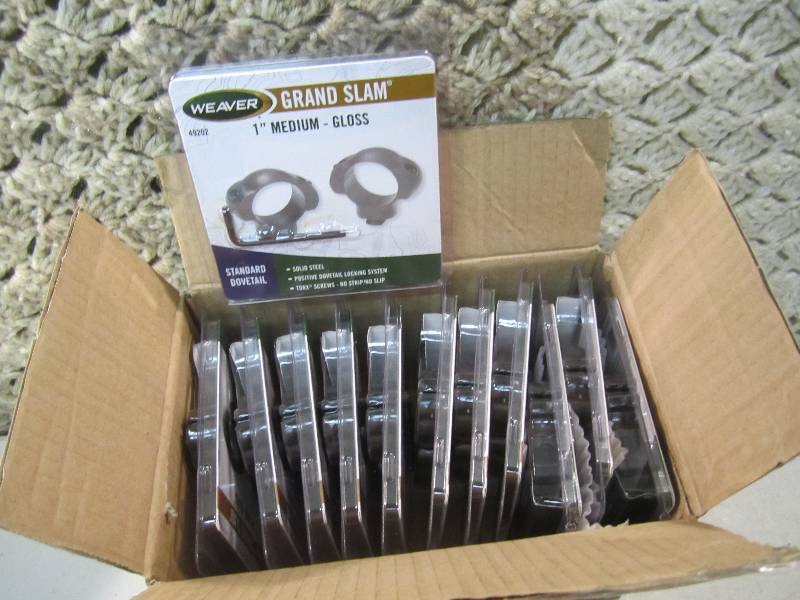 lot 336 image: Box of 12 Weaver 49202 Grand Slam S...