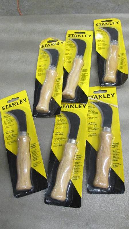 lot 1 image: Lot of 6 Stanley Linoleum Flooring ...