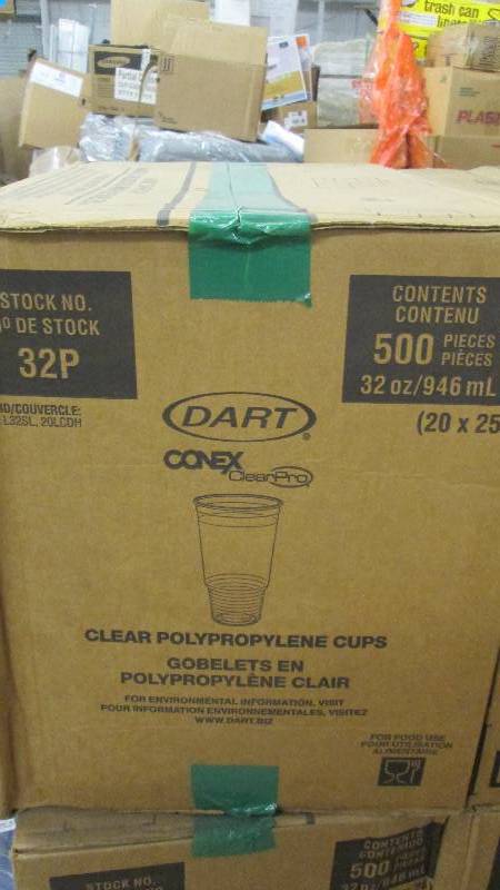 lot 38 image: Dart 32P Polypropylene Cups, Cold C...