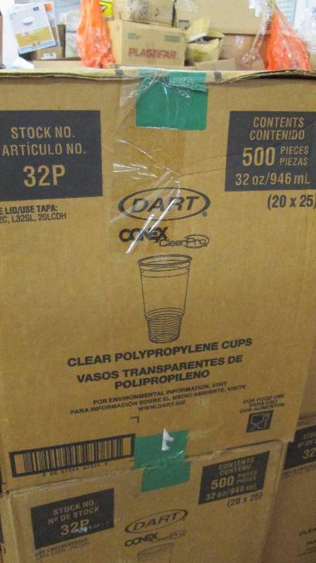 lot 41 image: Dart 32P Polypropylene Cups, Cold C...