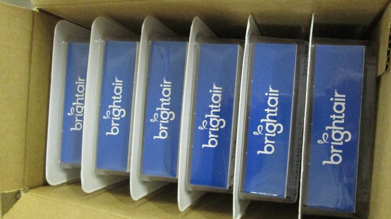 lot 103 image: 6 Packs of 4 Bright Air Scented Orn...