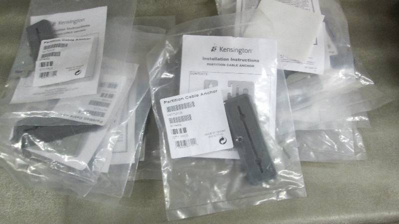 lot 126 image: Lot of 10 Kensington Partition Anch...