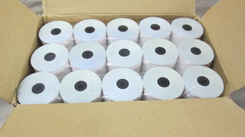 lot 162 image: Royal Paper No Carbon Register Roll...