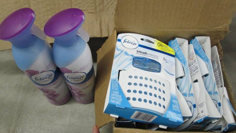 lot 180 image: Lot of 8 Febreze Small Spaces Air F...