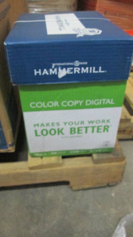 lot 190 image: Hammermill Color Copy Digital 28 lb...