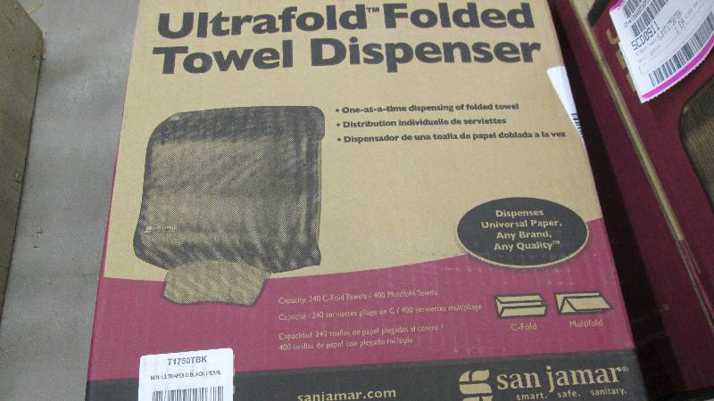 lot 219 image: San Jamar C-Fold Towel Dispenser 11...