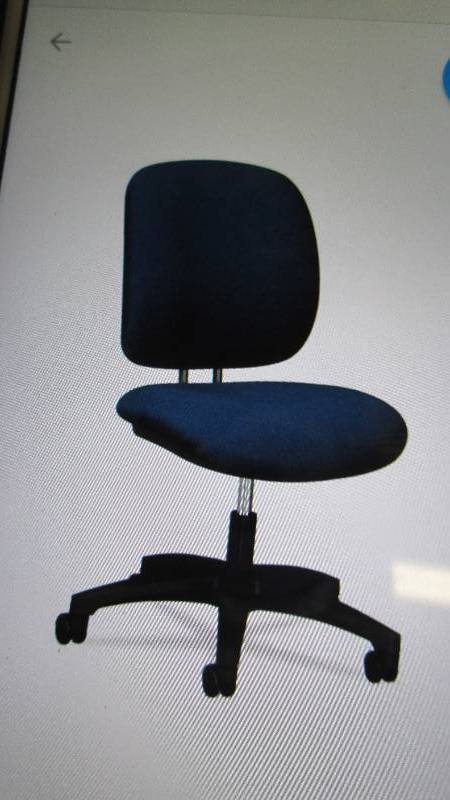 lot 231 image: Hon Task Chair in Blue Retail $122....