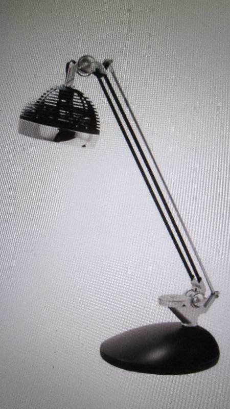 lot 274 image: Ledu Retro Style LED Desl Lamp 21.5...