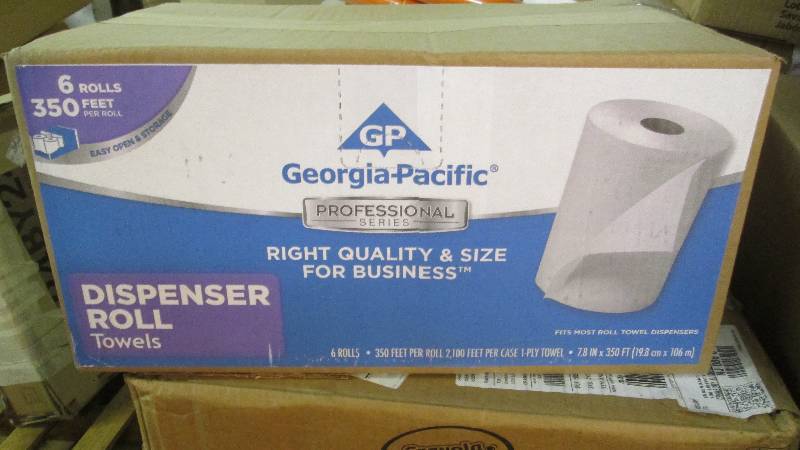 lot 291 image: Case of Georgia Pacific Dispenser R...