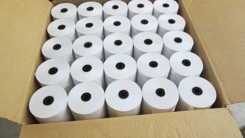 lot 304 image: Alliance Thermal Paper Receipt Roll...