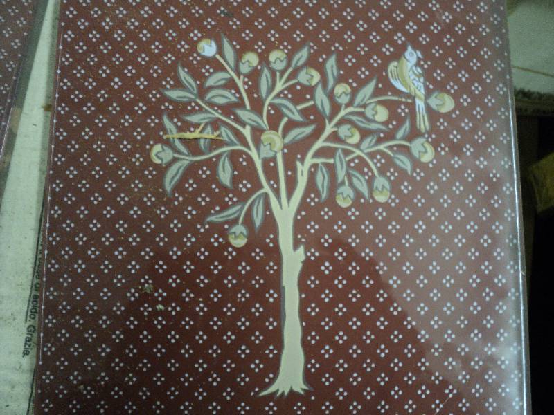 lot 40 image: patterned tile from Italy - 5 cases...