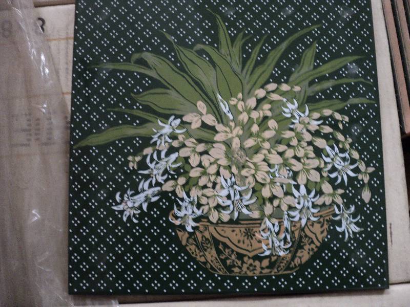 lot 50 image: 6 cases of Italian patterned tile 8...