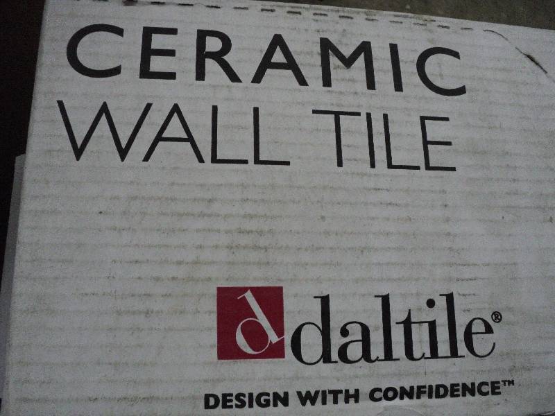 lot 106 image: 10 boxes of Daltile ceramic wall ti...