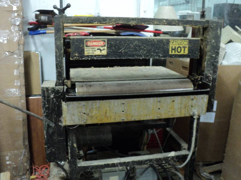 lot 6 image: glue machine - roller is 30 wide m...
