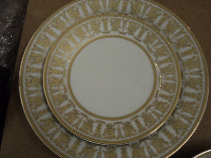 lot 132 image: Savoy Home China service for 8 incl...
