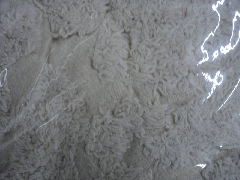 lot 171 image: full size Damask ruffle chenille be...