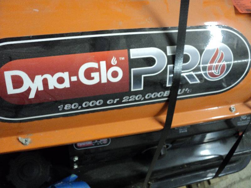 lot 207 image: DynaGlo pro heater...